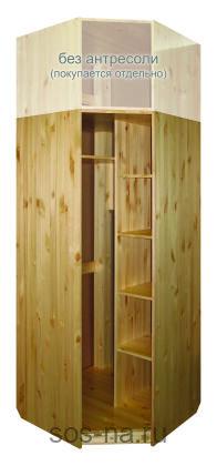 Шкаф Оскар-1 угловой 88х88